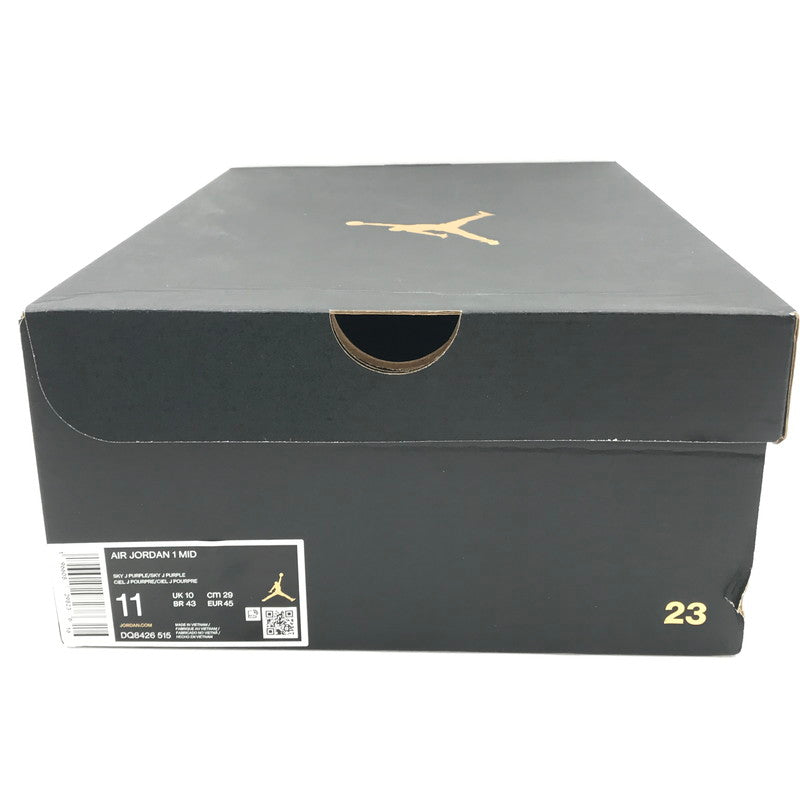 【中古品】【メンズ】 NIKE ナイキ AIR JORDAN 1 MID DQ8426-515 エア ジョーダン 1 ミッド スニーカー 靴 160-250226-yk-22-tag サイズ：29cm/US11 カラー：SKY J PURPLE/SKY J PURPLE/WHITE 万代Net店