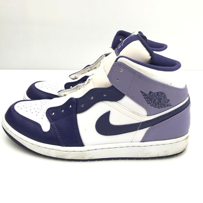 【中古品】【メンズ】 NIKE ナイキ AIR JORDAN 1 MID DQ8426-515 エア ジョーダン 1 ミッド スニーカー 靴 160-250226-yk-22-tag サイズ：29cm/US11 カラー：SKY J PURPLE/SKY J PURPLE/WHITE 万代Net店