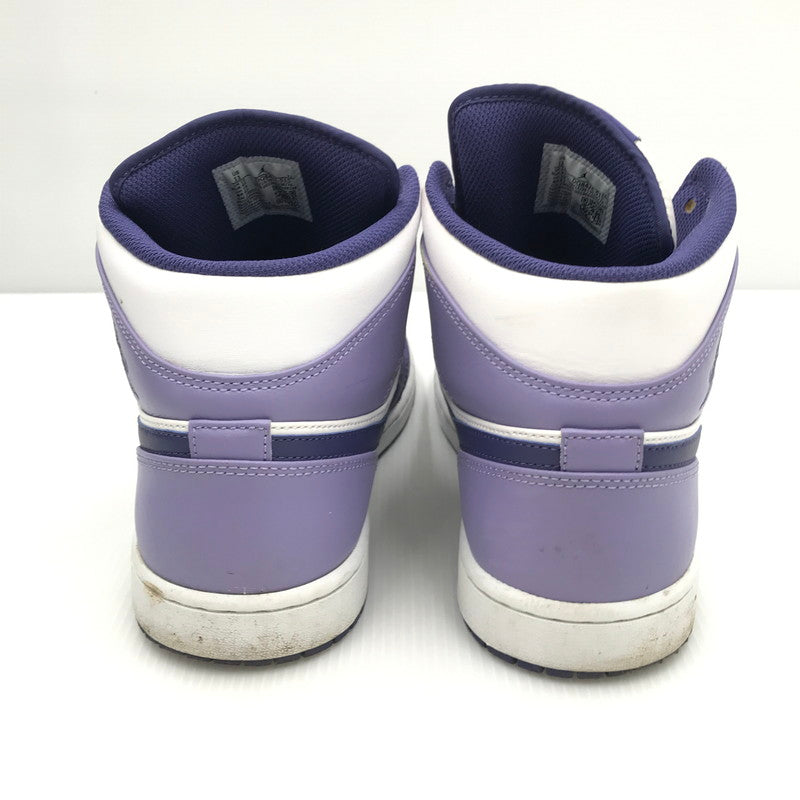 【中古品】【メンズ】 NIKE ナイキ AIR JORDAN 1 MID DQ8426-515 エア ジョーダン 1 ミッド スニーカー 靴 160-250226-yk-22-tag サイズ：29cm/US11 カラー：SKY J PURPLE/SKY J PURPLE/WHITE 万代Net店