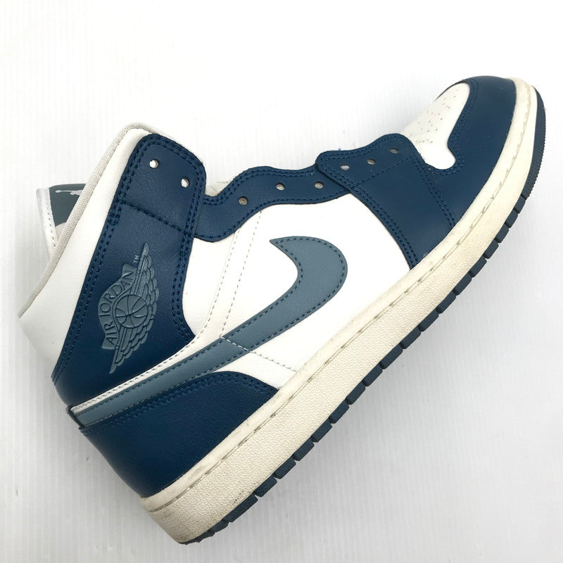 【中古品】【メンズ】 NIKE ナイキ WMNS AIR JORDAN 1 MID SE BQ6472-414 ウィメンズ エアジョーダン 1 ミッド SE スニーカー 靴 160-250226-yk-24-tag サイズ：29cm/US9.5 カラー：SKY J FRENCH BLUE/OZONE BLUE/SAIL 万代Net店