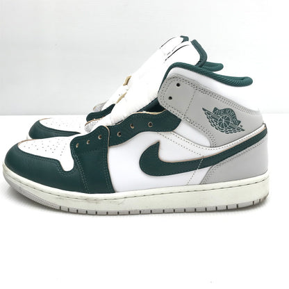 【中古品】【メンズ】 NIKE ナイキ AIR JORDAN 1 MID SE FQ7720-103 エア ジョーダン 1 ミッド SE スニーカー 靴 160-250226-yk-23-tag サイズ：28.5cm/US10.5 カラー：WHITE/OXIDIZED GREEN-SAIL-NEUTRAL GREY 万代Net店