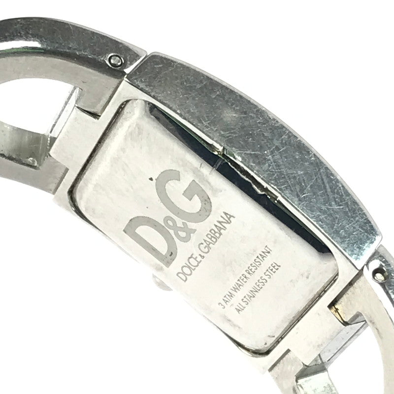 【現状渡し品】【レディース】 DOLCE&GABBANA ドルチェアンドガッバーナ NIGHT&DAY ナイトアンドデイ ロゴ クォーツ 腕時計 198-250323-hi-07-tag カラー：シルバー 万代Net店