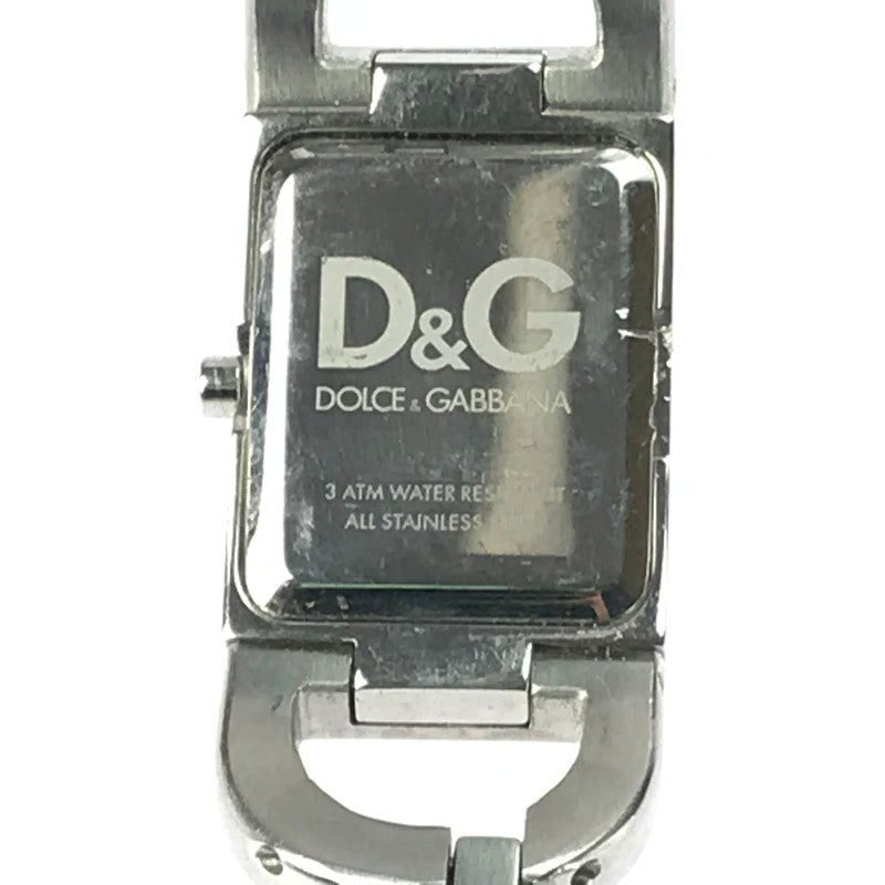 【現状渡し品】【レディース】 DOLCE&GABBANA ドルチェアンドガッバーナ NIGHT&DAY ナイトアンドデイ ロゴ クォーツ 腕時計 198-250323-hi-07-tag カラー：シルバー 万代Net店