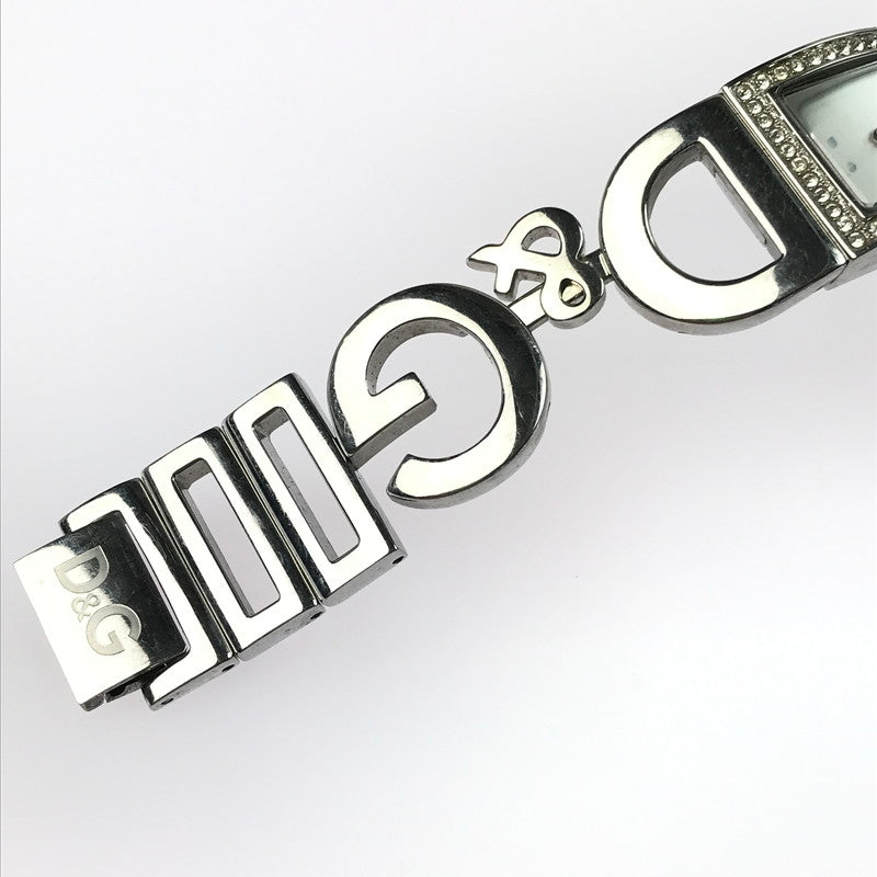 【現状渡し品】【レディース】 DOLCE&GABBANA ドルチェアンドガッバーナ NIGHT&DAY ナイトアンドデイ ロゴ クォーツ 腕時計 198-250323-hi-07-tag カラー：シルバー 万代Net店