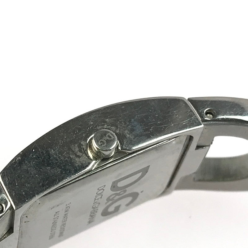 【現状渡し品】【レディース】 DOLCE&GABBANA ドルチェアンドガッバーナ NIGHT&DAY ナイトアンドデイ ロゴ クォーツ 腕時計 198-250323-hi-07-tag カラー：シルバー 万代Net店