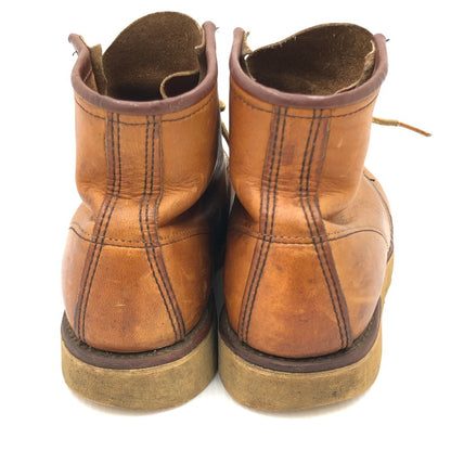 【中古品】【メンズ】 RED WING レッドウィング 875 犬刻印 CLASSIC MOC TOE  クラシック モックトゥ ブーツ 靴 164-250227-ki-12-tag サイズ：US8D カラー：ブラウン 万代Net店