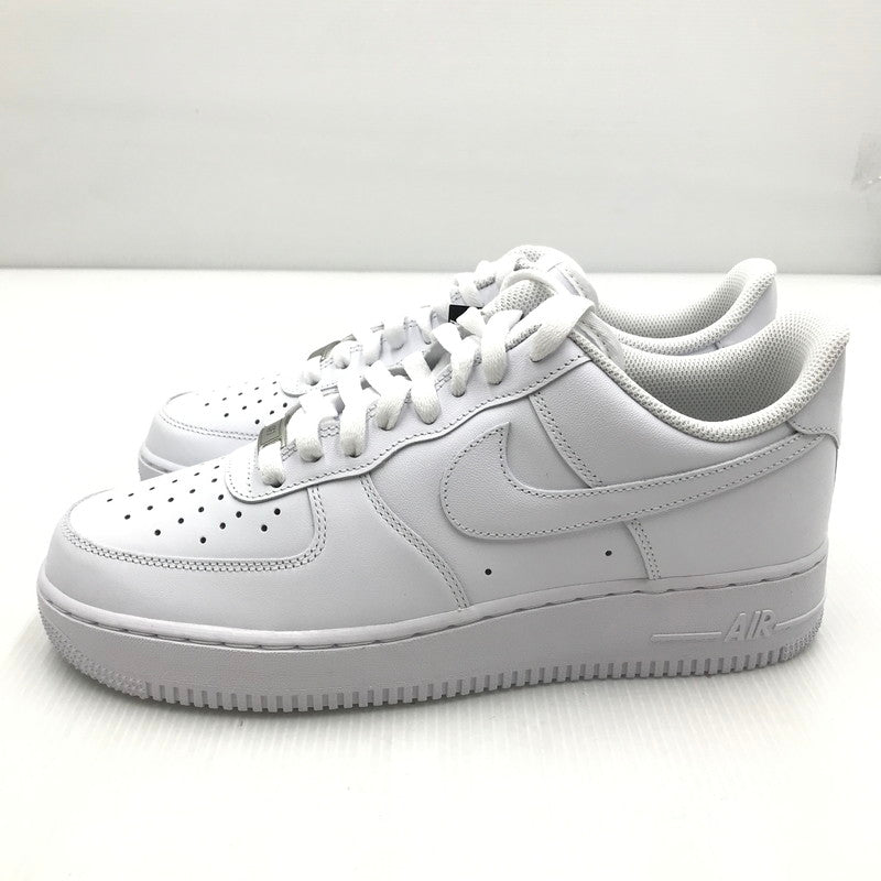 【中古美品】【メンズ】 NIKE ナイキ AIR FORCE 1 07 CW2288-111 エア フォース 1 07 スニーカー 靴 160-250307-yk-24-tag サイズ：27.5cm/US9.5 カラー：WHITE/WHITE 万代Net店