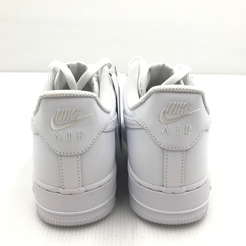 【中古美品】【メンズ】 NIKE ナイキ AIR FORCE 1 07 CW2288-111 エア フォース 1 07 スニーカー 靴 160-250307-yk-24-tag サイズ：27.5cm/US9.5 カラー：WHITE/WHITE 万代Net店