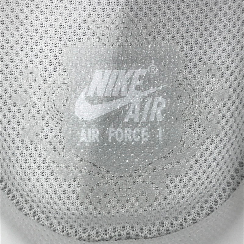 【中古美品】【メンズ】 NIKE ナイキ AIR FORCE 1 07 CW2288-111 エア フォース 1 07 スニーカー 靴 160-250307-yk-24-tag サイズ：27.5cm/US9.5 カラー：WHITE/WHITE 万代Net店