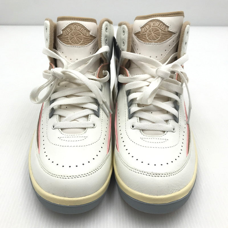 【中古美品】【メンズ】 NIKE ナイキ WMNS AIR JORDAN 2 RETRO DX4400-118 ウィメンズ エア ジョーダン 2 レトロ スニーカー 靴 160-250307-yk-32-tag サイズ：27cm/US10 カラー：SAIL/DESERT-SUNSET HAZE-MUSLIN 万代Net店