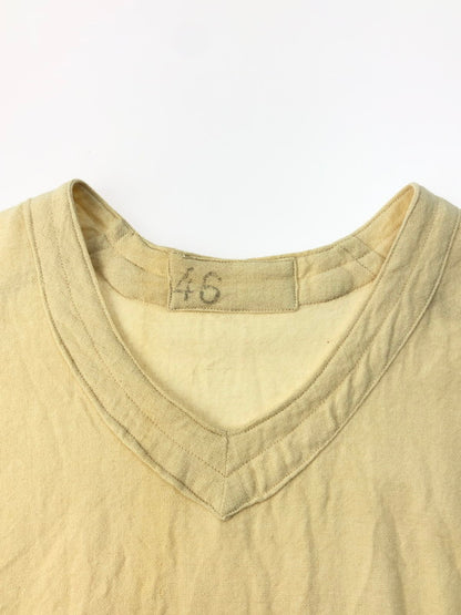 【中古品】【メンズ】  ヴィンテージ フランス軍 linen vest リネンベスト ベスト トップス 146-250310-ss-10-tag カラー：オフホワイト 万代Net店