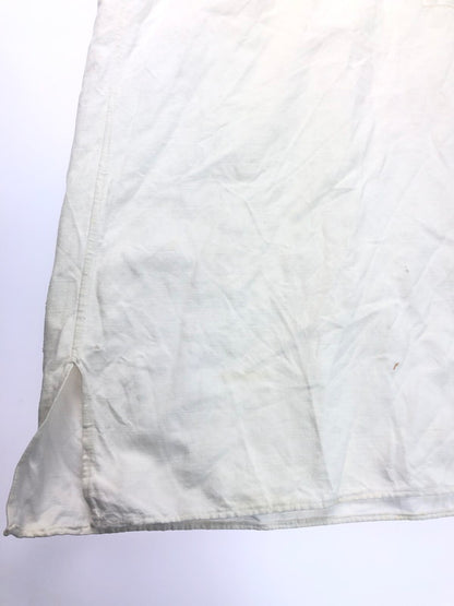 【現状渡し品】【メンズ】 USED L/S LINEN GRANDPA SHIRT ロングスリーブ リネン グランパシャツ 長袖シャツ 146-250313-hi-17-tag サイズ：表記なし カラー：ホワイト 万代Net店