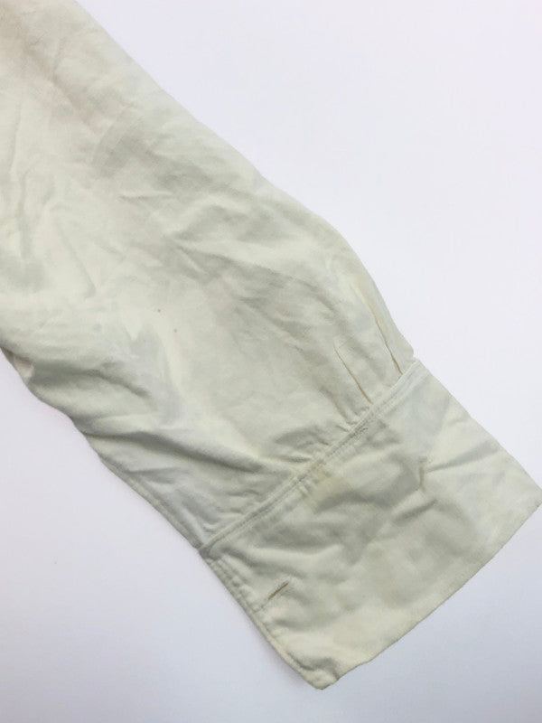 【現状渡し品】【メンズ】 USED L/S LINEN GRANDPA SHIRT ロングスリーブ リネン グランパシャツ 長袖シャツ 146-250313-hi-17-tag サイズ：表記なし カラー：ホワイト 万代Net店
