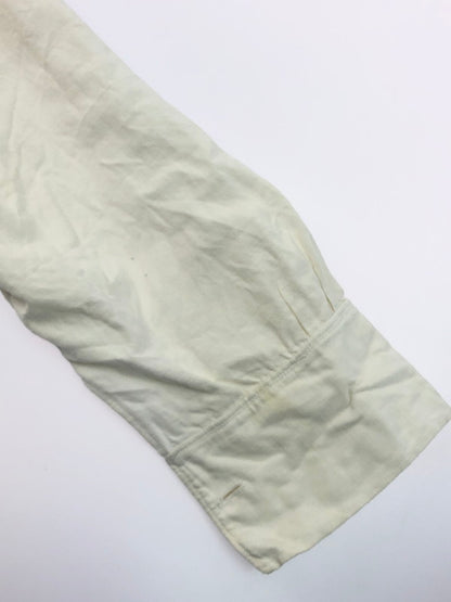 【現状渡し品】【メンズ】 USED L/S LINEN GRANDPA SHIRT ロングスリーブ リネン グランパシャツ 長袖シャツ 146-250313-hi-17-tag サイズ：表記なし カラー：ホワイト 万代Net店