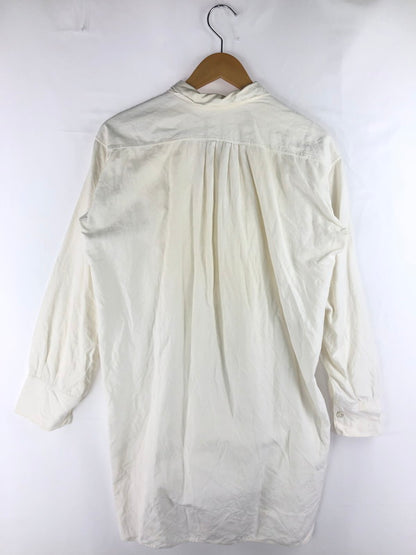 【現状渡し品】【メンズ】  USED L/S LINEN GRANDPA SHIRT ロングスリーブ リネン グランパシャツ 長袖シャツ 146-250313-hi-17-tag サイズ：表記なし カラー：ホワイト 万代Net店