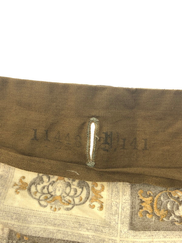 【現状渡し品】【メンズ】 TOWN CRAFT タウンクラフト 60's 60年代 L/S OPEN COLLAR SHIRT オープンカラーシャツ 総柄 長袖シャツ 146-250313-hi-14-tag サイズ：M カラー：ブラウン 万代Net店