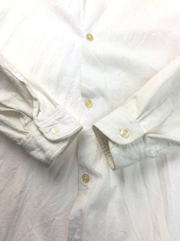 【中古品】【メンズ】  USED EURO VINTAGE ユーロヴィンテージ L/S SHIRT ロングスリーブシャツ 長袖シャツ 146-250313-hi-16-tag サイズ：表記なし カラー：ホワイト 万代Net店