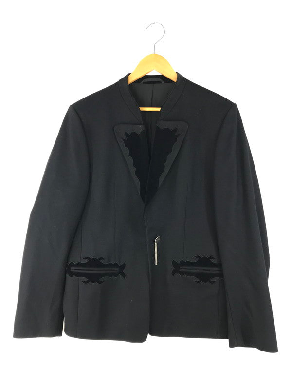 【中古品】【メンズ】 ADLMAIER TYROLEAN JACKET チロリアンジャケット アウター 146-250314-na-14-tag サイズ：表記なし 下記参照 カラー：ブラック 万代Net店