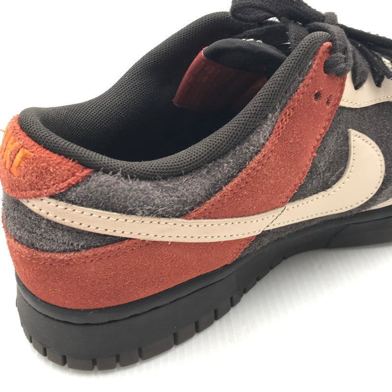 【中古品】【メンズ】 NIKE ナイキ DUNK LOW FV0395-200 ダンク ロー スニーカー 靴 160-250307-yk-33-tag サイズ：27.5cm/US9.5 カラー：“RED PANDA” VELVET BROWN/SANDDRIFT-RUGGED ORANGE 万代Net店