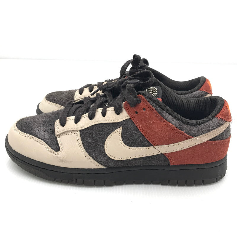 【中古品】【メンズ】 NIKE ナイキ DUNK LOW FV0395-200 ダンク ロー スニーカー 靴 160-250307-yk-33-tag サイズ：27.5cm/US9.5 カラー：“RED PANDA” VELVET BROWN/SANDDRIFT-RUGGED ORANGE 万代Net店