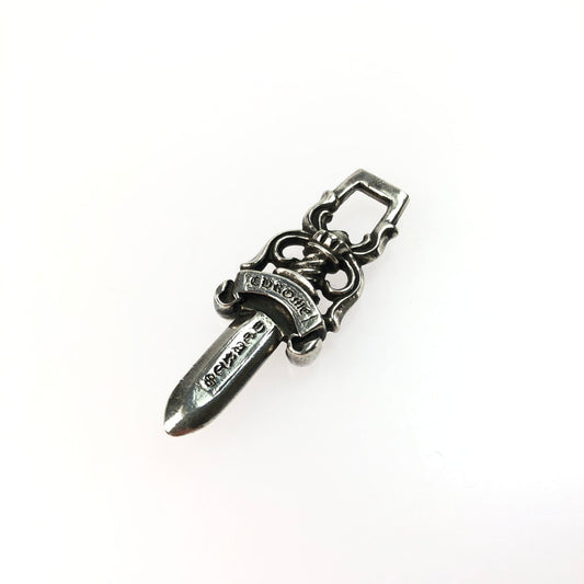 【中古品】【メンズ】 CHROME HEARTS クロムハーツ OLD DAGGER #10 オールド ダガー シルバー ペンダントトップ アクセサリー 190-250307-yk-18-tag カラー：シルバー 万代Net店