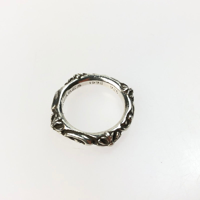 【中古品】【メンズ】 CHROME HEARTS クロムハーツ SBT BAND RING SBT バンド リング シルバー 指輪 アクセサリー 190-250307-yk-17-tag サイズ：約23号 カラー：シルバー 万代Net店