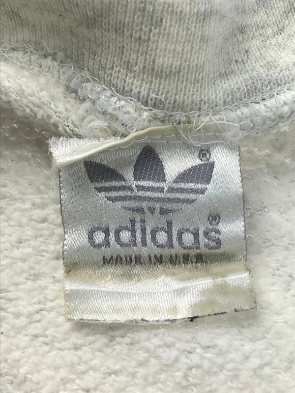 【中古品】【メンズ】 adidas アディダス 80's TREFOIL LOGO SWEATSHIRT 80年代トレフォイルロゴ スウェット トレーナー 銀タグ 146-250308-hi-14-tag サイズ：M カラー：グレー 万代Net店