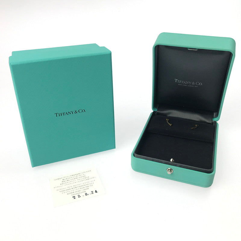 【中古品】【レディース】 TIFFANY&Co. ティファニー TIFFANY T SMILE EARRINGS 60150766 ティファニー T スマイル ピアス アクセサリー 182-250307-yk-10-tag カラー：イエローゴールド 万代Net店