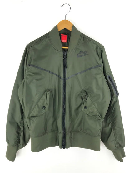 【中古品】【メンズ】 NIKE ナイキ SPORTS WEAR NSW RU BOMBER JACKET 709093-325 スポーツウェア ボンバージャケット 中綿ジャケット アウター 148-250308-hi-23-tag サイズ：L カラー：カーキ 万代Net店