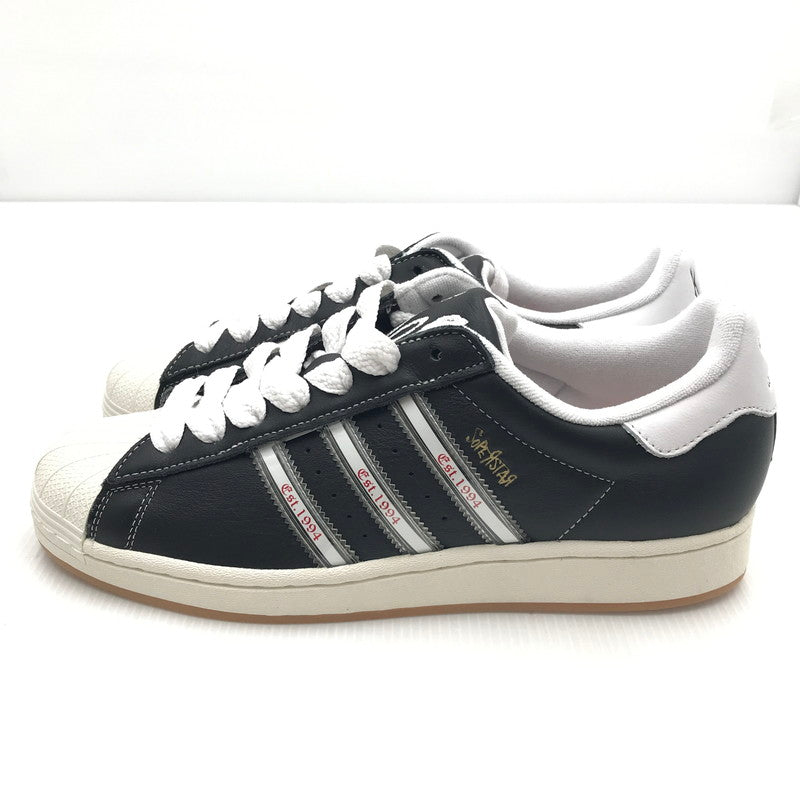 【中古美品】【メンズ】 adidas Originals アディダスオリジナルス × KORN コーン 別注 コラボ SUPERSTAR IH1313 スーパースター スニーカー 靴 161-250307-yk-35-tag サイズ：28cm/US10 カラー：BLACK/WHITE 万代Net店