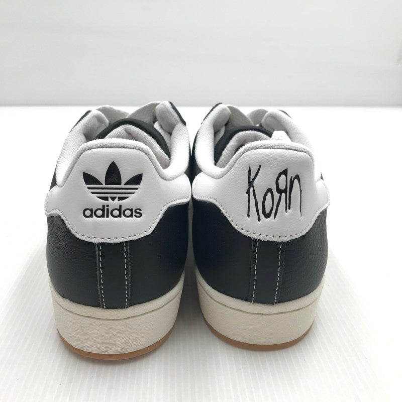 【中古美品】【メンズ】 adidas Originals アディダスオリジナルス × KORN コーン 別注 コラボ SUPERSTAR IH1313 スーパースター スニーカー 靴 161-250307-yk-35-tag サイズ：28cm/US10 カラー：BLACK/WHITE 万代Net店