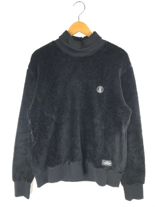 【中古品】【メンズ】 NEIGHBORHOOD ネイバーフッド POLAR FLEECE TURTLENECK 192FPNH-CSM07 ポーラーフリース タートルネック 142-250308-hi-19-tag サイズ：S カラー：ブラック 万代Net店