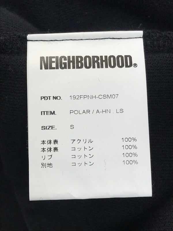 【中古品】【メンズ】 NEIGHBORHOOD ネイバーフッド POLAR FLEECE TURTLENECK 192FPNH-CSM07 ポーラーフリース タートルネック 142-250308-hi-19-tag サイズ：S カラー：ブラック 万代Net店