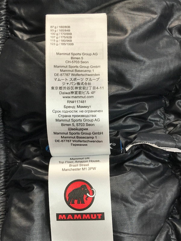 【中古品】【メンズ】 Mammut マムート FLOEBERG IN BOMBER JACKET フローバーグ インサレーション ボンバー ジャケット 1013-03020 アウター 144-250304-ss-02-tag カラー：ブラック 万代Net店