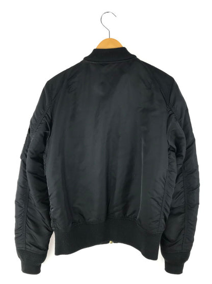 【中古品】【メンズ】 ALPHA アルファ MA-1 FLIGHT JACKET TA0130-201 フライトジャケット 中綿ジャケット アウター 145-250313-hi-29-tag サイズ：S カラー：ブラック 万代Net店