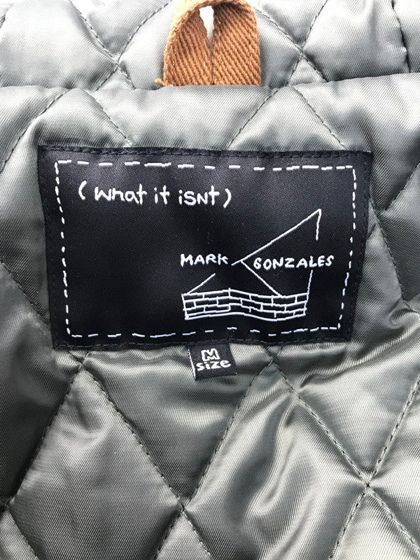 【中古品】【メンズ】 Mark Gonzales マークゴンザレス CANVAS JACKET 2H5-63885 キャンバスジャケット 中綿ジャケット アウター 142-250308-hi-27-tag サイズ：M カラー：ブラウン 万代Net店