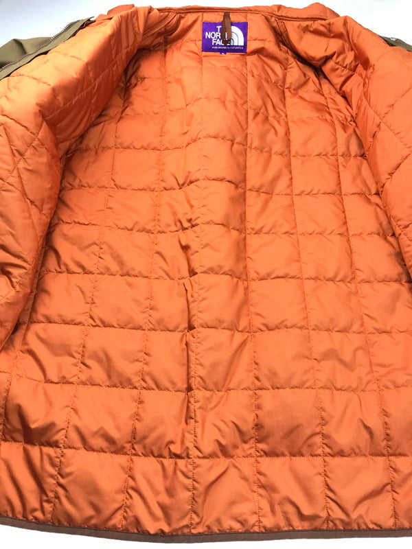 【中古品】【メンズ】 THE NORTH FACE PURPLE LABEL ザノースフェイスパープルレーベル 65/35 HYVENT DOUBLE-BUILT JACKET NY2155N 65/35 ハイベント ダブルビルトジャケット ライナー付き 中綿ジャケット アウター 144-250308-hi-26-tag サイズ：XL カラー：カーキ 万代Net店