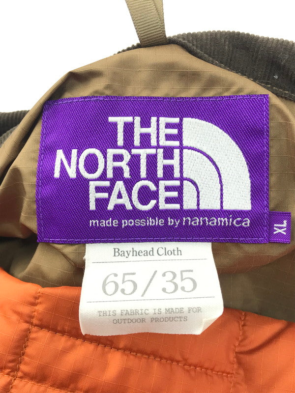 【中古品】【メンズ】 THE NORTH FACE PURPLE LABEL ザノースフェイスパープルレーベル 65/35 HYVENT DOUBLE-BUILT JACKET NY2155N 65/35 ハイベント ダブルビルトジャケット ライナー付き 中綿ジャケット アウター 144-250308-hi-26-tag サイズ：XL カラー：カーキ 万代Net店