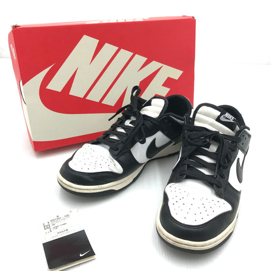 【中古品】【メンズ】 NIKE ナイキ DUNK LOW RETRO DD1391-100 ダンク ロー レトロ スニーカー 靴 160-250307-yk-26-tag サイズ：27cm/US9 カラー：WHITE/BLACK-WHITE 万代Net店