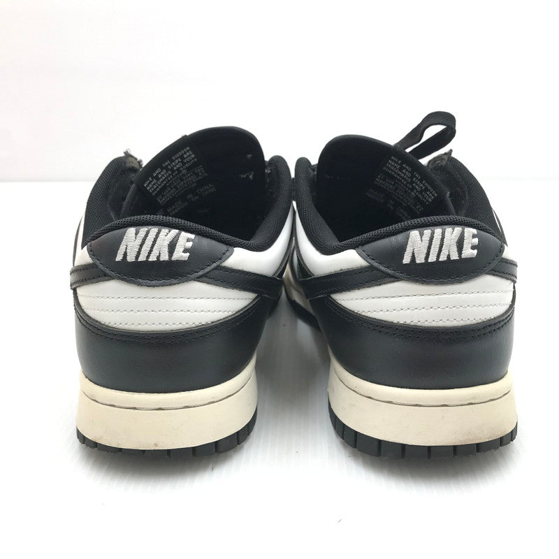 【中古品】【メンズ】 NIKE ナイキ DUNK LOW RETRO DD1391-100 ダンク ロー レトロ スニーカー 靴 160-250307-yk-26-tag サイズ：27cm/US9 カラー：WHITE/BLACK-WHITE 万代Net店