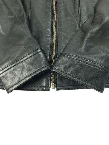 【中古品】【メンズ】 Back Channel バックチャンネル lamb leather jacket ラムレザージャケット フライトジャケット アウター 142-250304-ss-04-tag カラー：ブラック 万代Net店