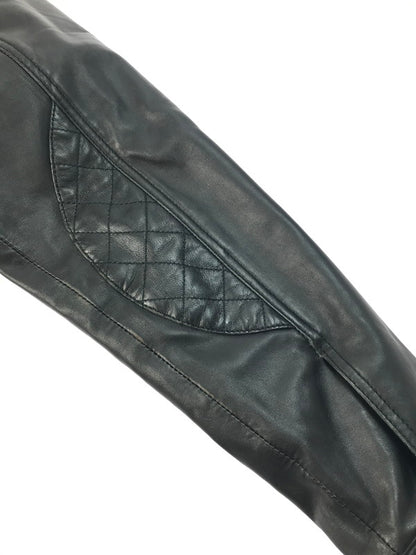 【中古品】【メンズ】 Back Channel バックチャンネル lamb leather jacket ラムレザージャケット フライトジャケット アウター 142-250304-ss-04-tag カラー：ブラック 万代Net店