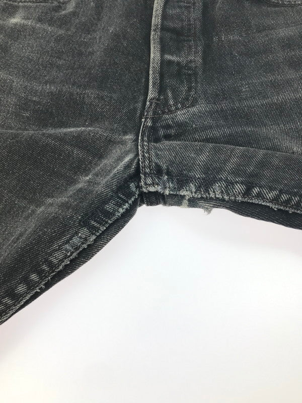 【現状渡し品】【メンズ】 Levi's リーバイス 後染め BLACK DENIM PANTS ブラックデニムパンツ 501-0660 ボタン裏553 デニムパンツ ボトムス 157-250304-ss-10-tag カラー：ブラック 万代Net店