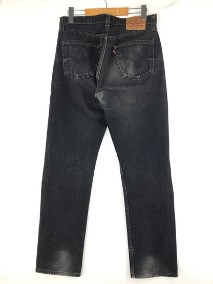 【現状渡し品】【メンズ】 Levi's リーバイス 後染め BLACK DENIM PANTS ブラックデニムパンツ 501-0660 ボタン裏553 デニムパンツ ボトムス 157-250304-ss-10-tag カラー：ブラック 万代Net店