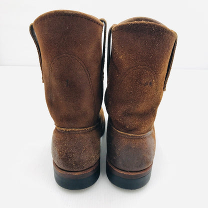 【中古品】【メンズ】 RED WING レッドウィング PECOS BOOTS 8188 ペコスブーツ エンジニアブーツ 靴 167-250307-yk-39-tag サイズ：US5 カラー：ブラウン 万代Net店