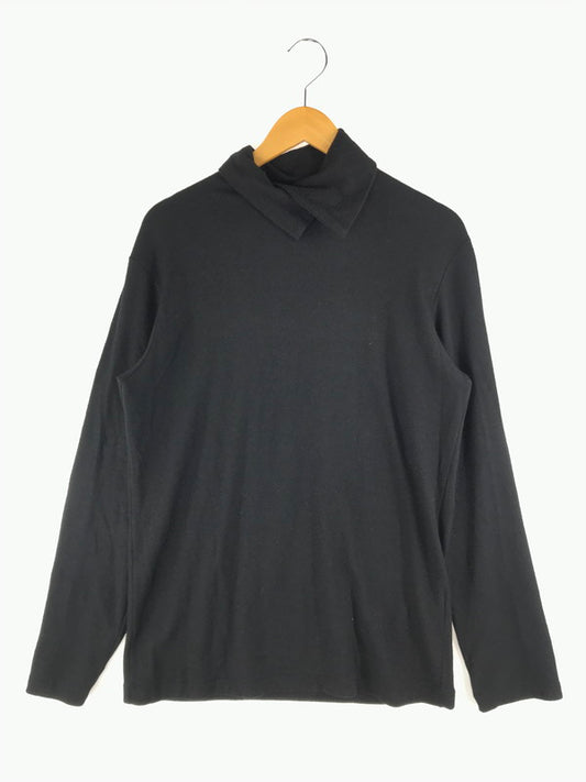 【中古品】【メンズ】 Yohji Yamamoto POUR HOMME ヨウジヤマモトプールオム WOOL HIGH NECK KNIT SWEATER HV-T05-172 ウール ハイネックニット セーター 140-250304-hi-20-tag サイズ：3 カラー：ブラック 万代Net店