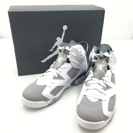 【中古品】【メンズ】 NIKE ナイキ AIR JORDAN 6 RETRO CT8529-100 エア ジョーダン 6 レトロ スニーカー 靴 160-250307-yk-23-tag サイズ：27.5cm/US9.5 カラー：WHITE/MEDIUM GREY-COOL GREY 万代Net店