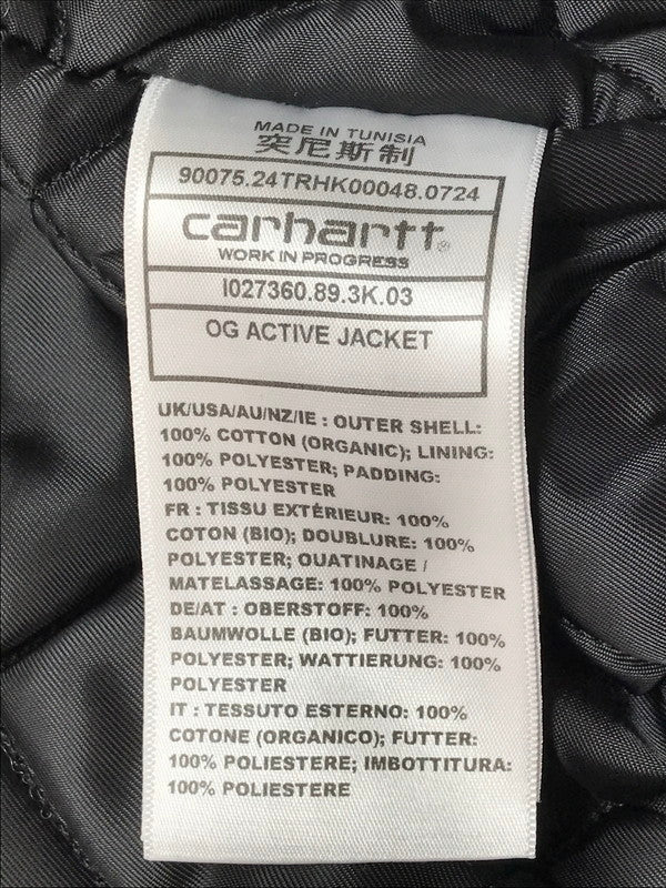 【中古品】【メンズ】  CARHARTT WIP カーハート ダブリューアイピー OG ACTIVE JACKET OG アクティブ ジャケット  I027360-24F アウター 145-250304-ss-07-tag カラー：ブラック 万代Net店