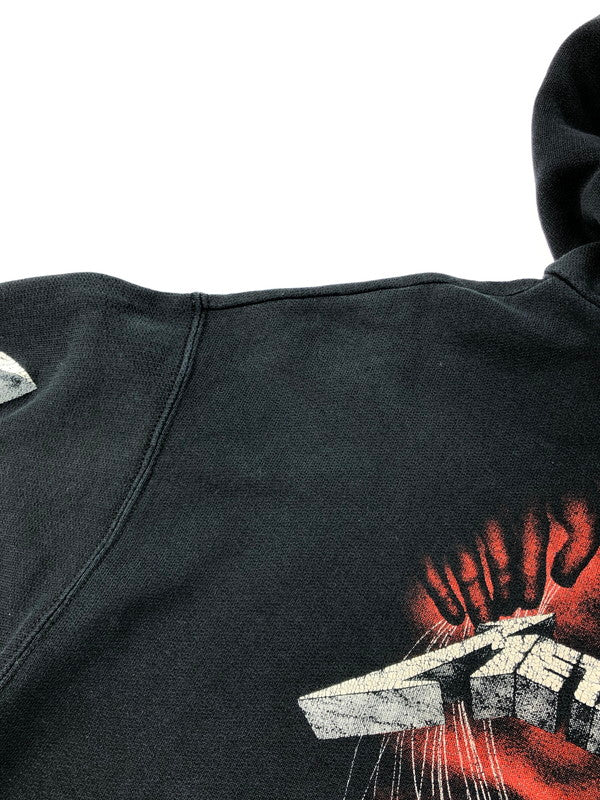 【現状渡し品】【メンズ】  FRUIT OF THE LOOM METALLICA 00’S MASTER OF　PUPPETS HOODIE 146-250310-ss-08-tag カラー：ブラック 万代Net店