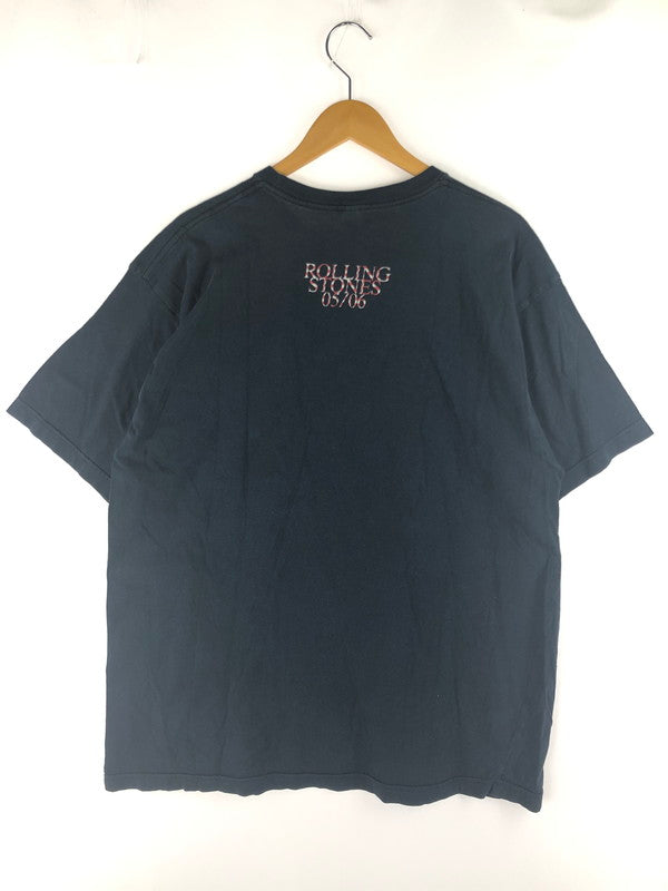 【中古品】【メンズ】 ANBIL アンビル THE ROLLING STONES BIGGER BANG 2005 TEE ローリング・ストーンズ 半袖Tシャツ 146-250313-hi-11-tag サイズ：2X カラー：ブラック 万代Net店